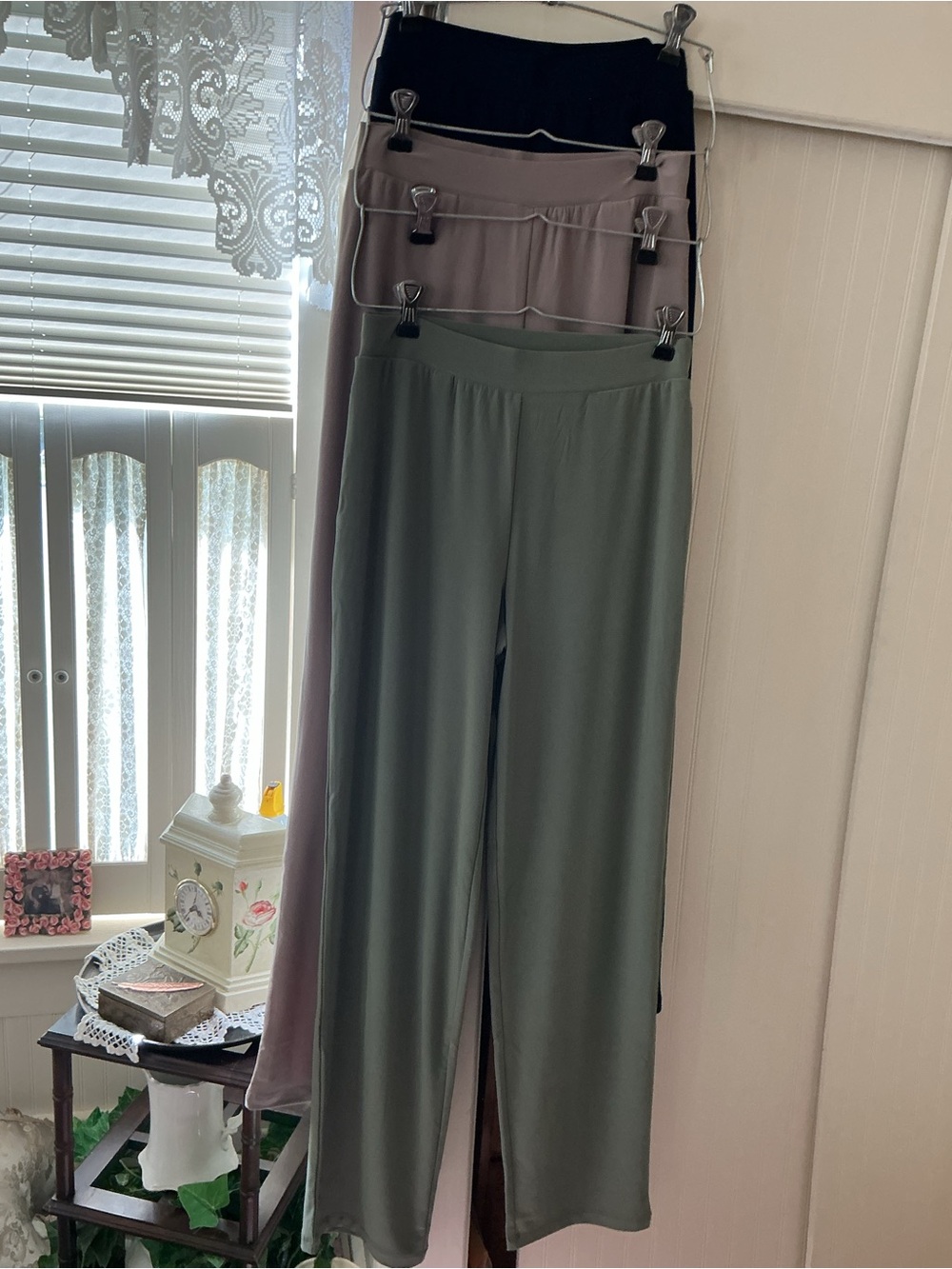 Susan Graver Lux slacks—Pull-On Pants. Three colors
